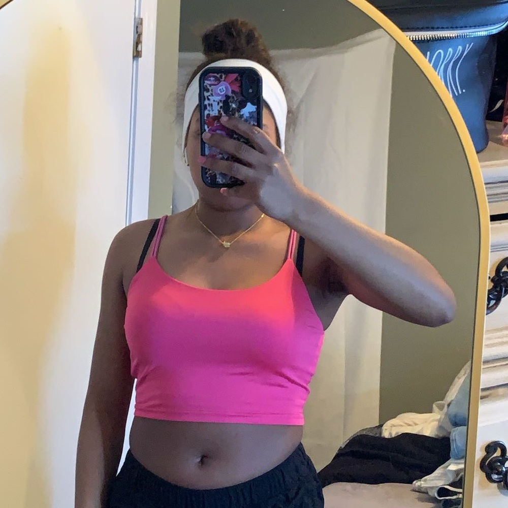 Pink Women's Crop Top